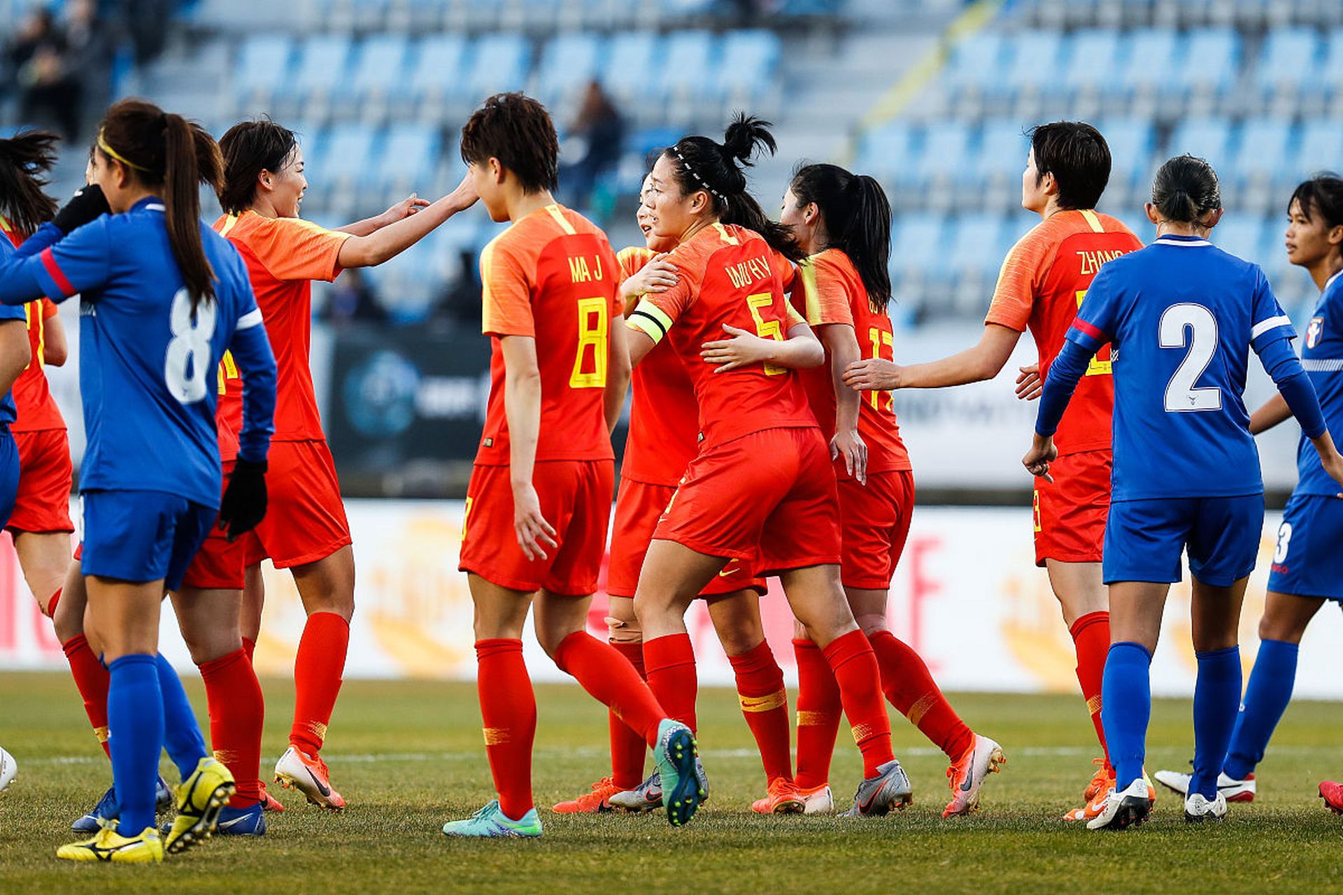 中国女足在比赛中展现出高超球技吗